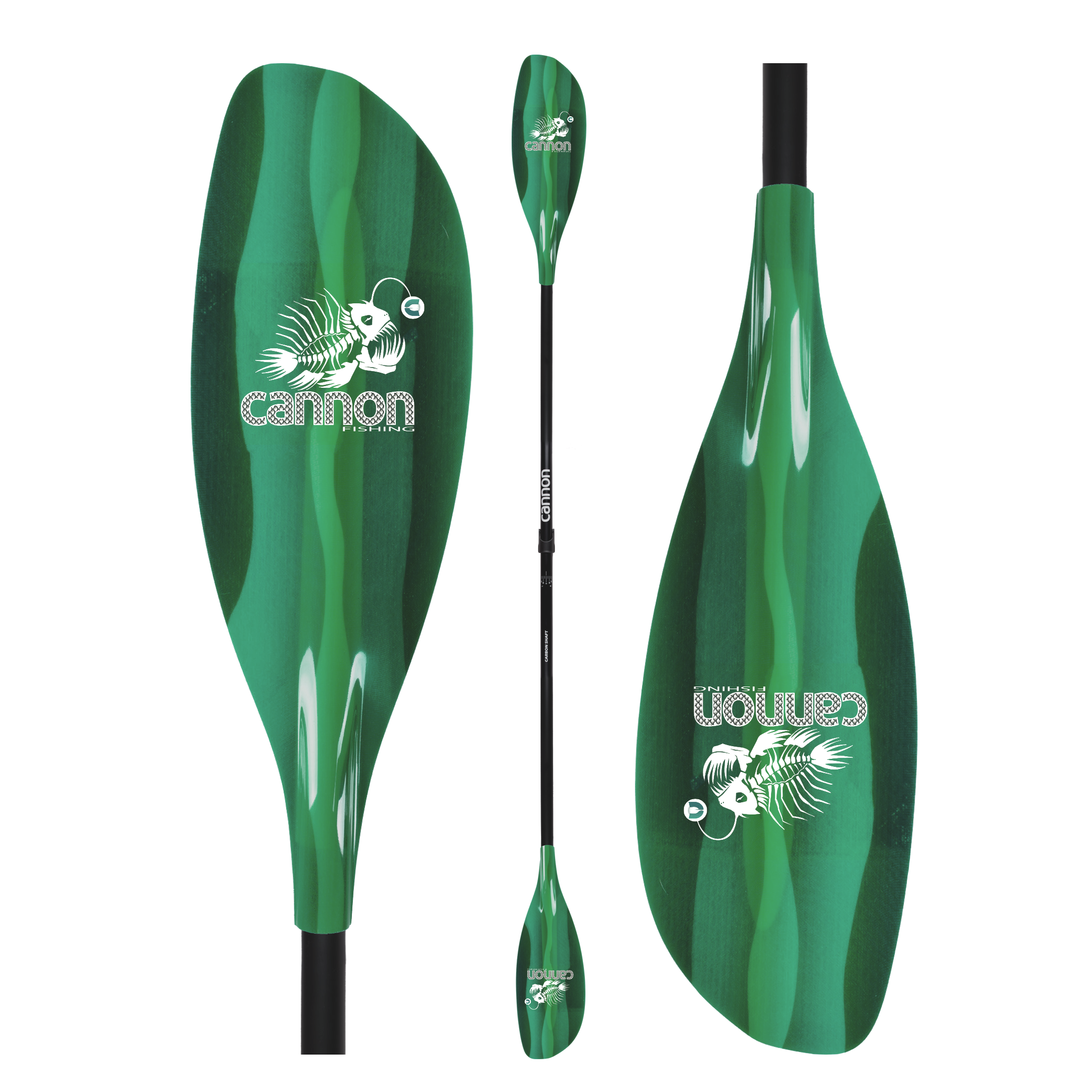 Greenie Adjustable LeverLock 2-Piece Fishing Paddle